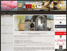 Tablet Screenshot of meubles-et-compagnie.fr